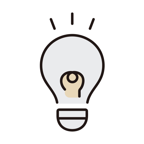 電球のイラスト